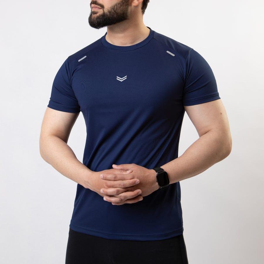 Men's Dri Fit Plain T-Shirt Navy