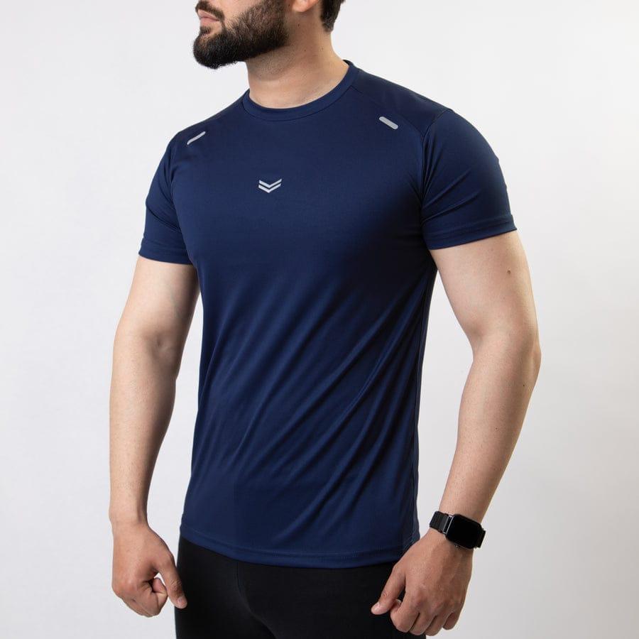 Men's Dri Fit Plain T-Shirt Navy